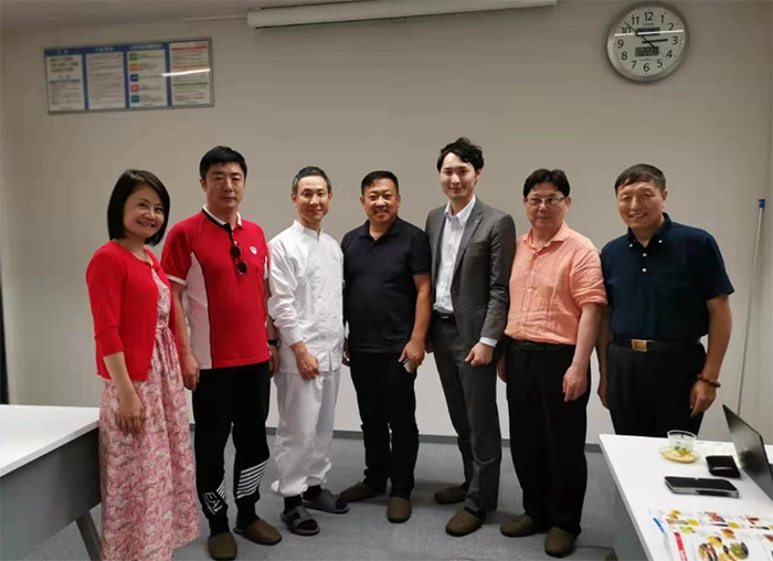 相見時間短暫，但雙方的友誼將源遠流長